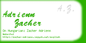 adrienn zacher business card